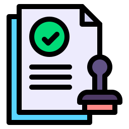 Legal document icon