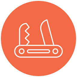 Pocket knife icon