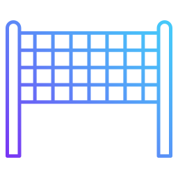 Volleyball net icon