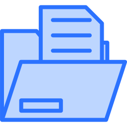 file and folder Ícone