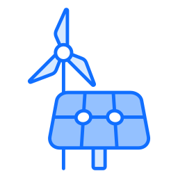 energía solar icono