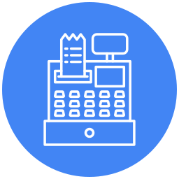 Cash register icon