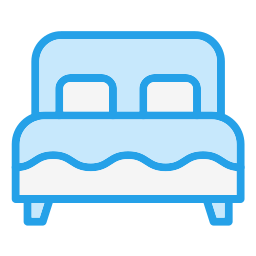 Double bed icon