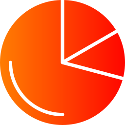 gráfico de pizza Ícone