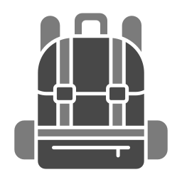 paquete de bolsas icono