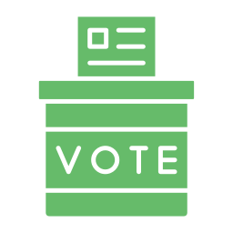 Casilla de votacion icono