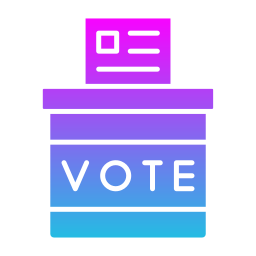 casella di voto icona