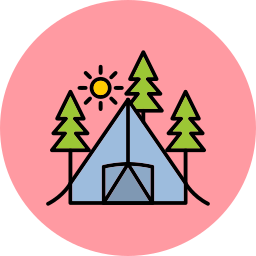 Camping icon