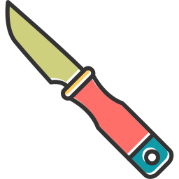 Knife blade icon