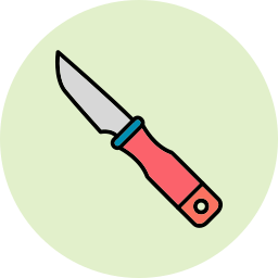 Knife blade icon