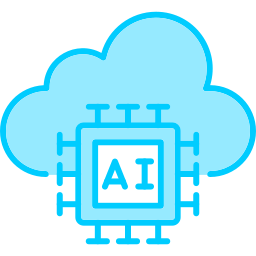 cloud-intelligentie icoon