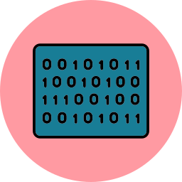 binaire code icoon