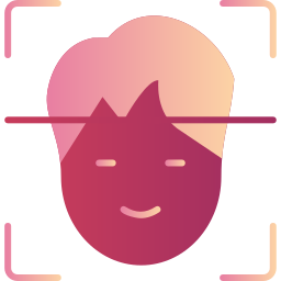 Face recognition icon