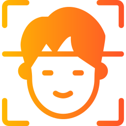 Face recognition icon