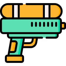 pistola de agua icono