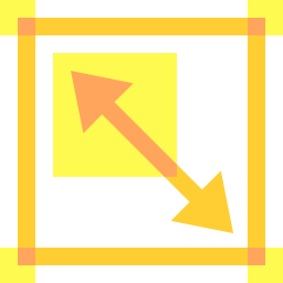 サイズ変更 icon
