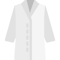 blouse de laboratoire Icône