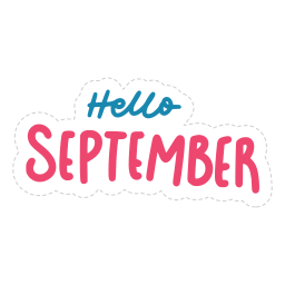 september sticker