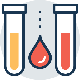 Test tubes icon