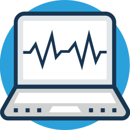 elektrocardiogram icoon