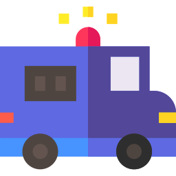 Police van icon