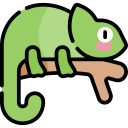 camaleão Ícone
