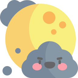 Full moon icon