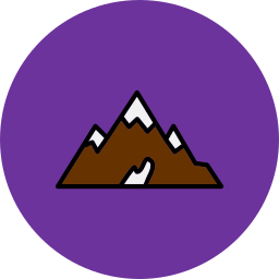 montaña icono