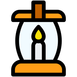 lampada ad olio icona