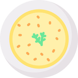 Pizza bianca icon