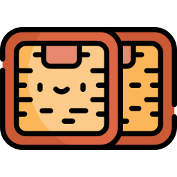 scatola portaoggetti icona