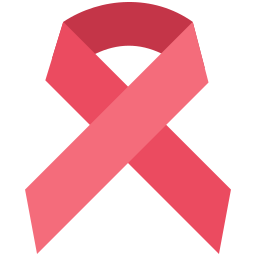 cinta de cáncer icono