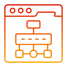 cadena de bloques icono