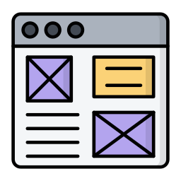 Wireframe icon