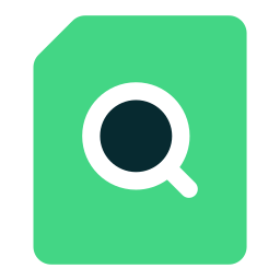 archivo de búsqueda icono