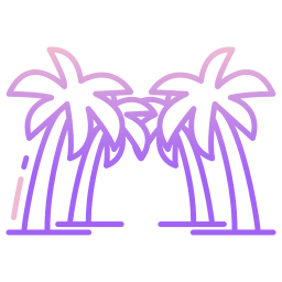 Areca palm icon