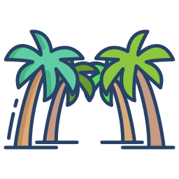 palma areca icono