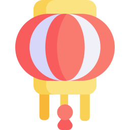 Paper lantern icon