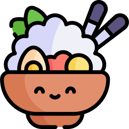 Rice bowl icon