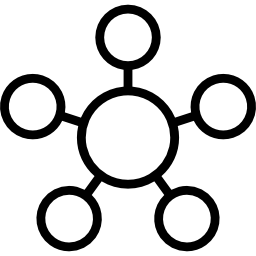 Круговые соединения иконка