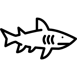 Shark Facing Right icon