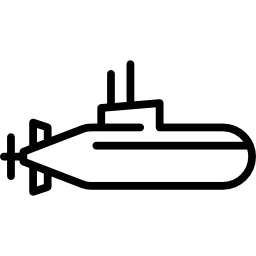 mała łódź podwodna ikona