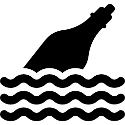 Message In a Bottle On the Water icon