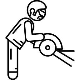 carpintero trabajando icono