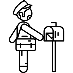Postman Working icon