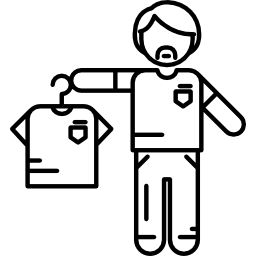 Salesman Working icon