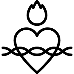 Священное Сердце иконка