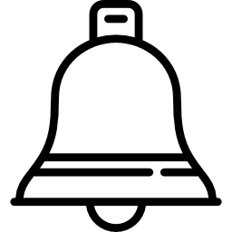 campana della chiesa icona