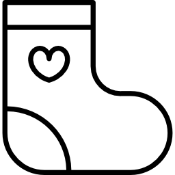 Baby Girl Sock icon