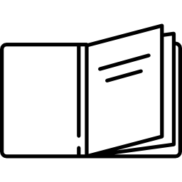 Book Open Backwards icon